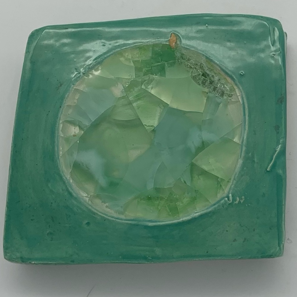 Handmade glass closters set of 4